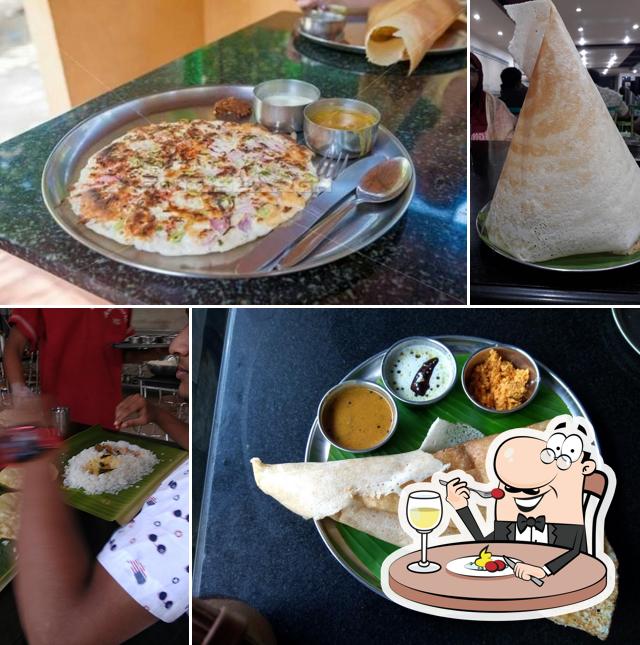 Meals at Annapoorna Vegetarian Restaurant