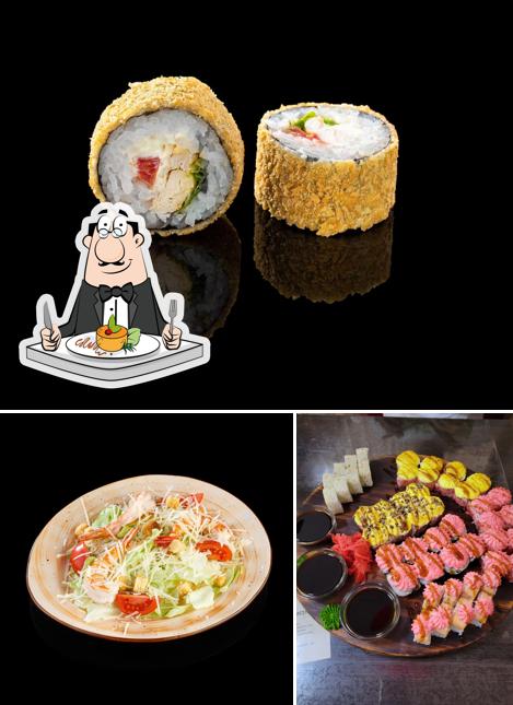 Comida en Sushi Rice