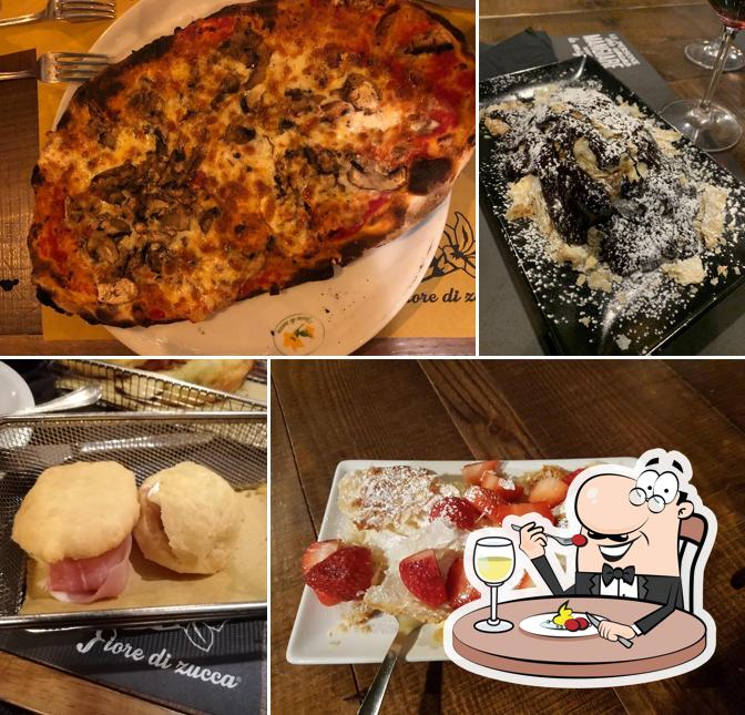 Cibo al Ristorante Fiore di Zucca