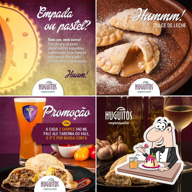 Huguitos Empanadas serve uma variedade de pratos doces