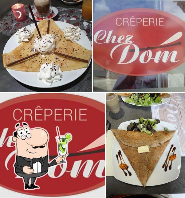 Profitez d'un verre à Crêperie Chez Dom