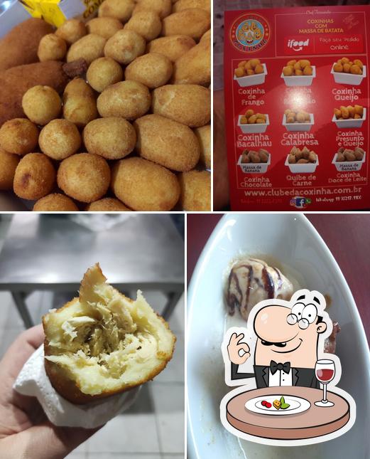 Comida em Clube da Coxinha - a melhor coxinha com massa de batata de sp