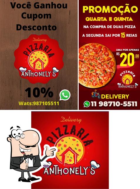 Look at this photo of Pizzaria em Jandira - Pizza Delivery - Pizzaria Anthonelys-Pizza