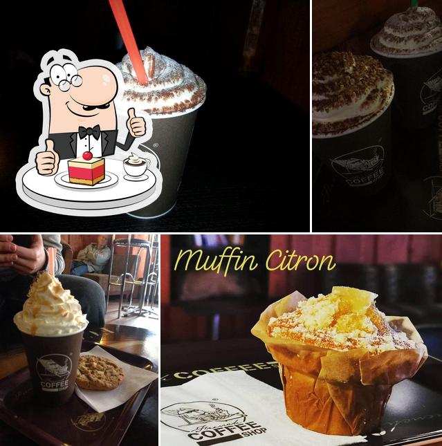 French Coffee Shop propose une variété de desserts