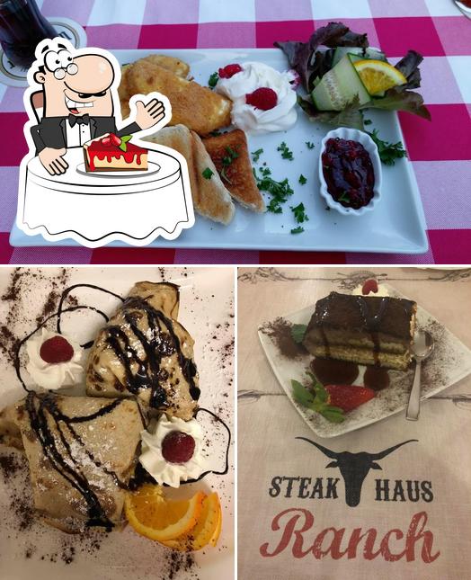 Steakhaus Ranch provides a variety of desserts