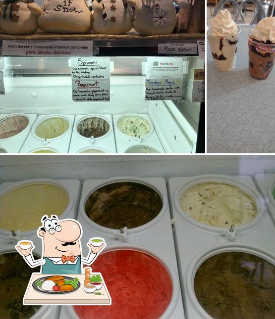Main Street Ice Cream in Hamburg Restaurant menu and reviews