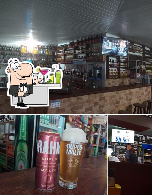 This is the picture displaying bar counter and beer at Bar Soly