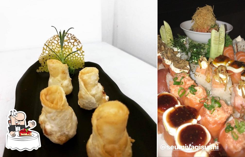 Seu Miyagi Sushi Lounge oferece uma escolha de sobremesas