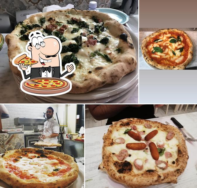 Scegli una pizza a Dantó il pizzaiolo di spaccanapoli