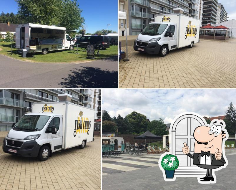 L'extérieur de Foodtruck Fish and chips