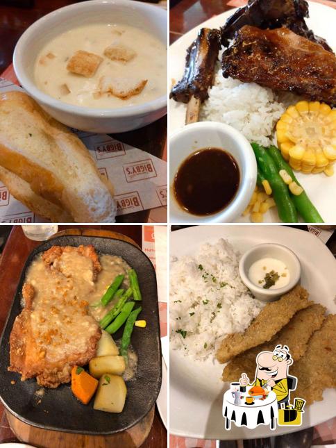 Meals at Bigby's Cafe