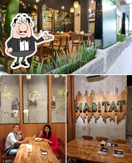 Habitat Coffee Cemara cafe, Medan Estate Restaurant reviews