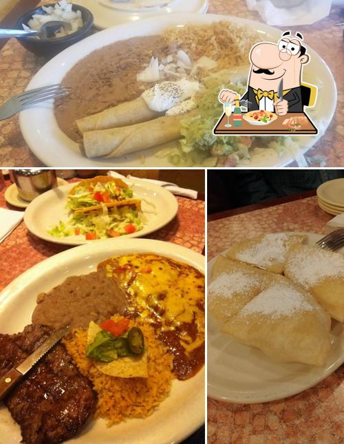 Meals at Los Barrios Mexican Restaurant