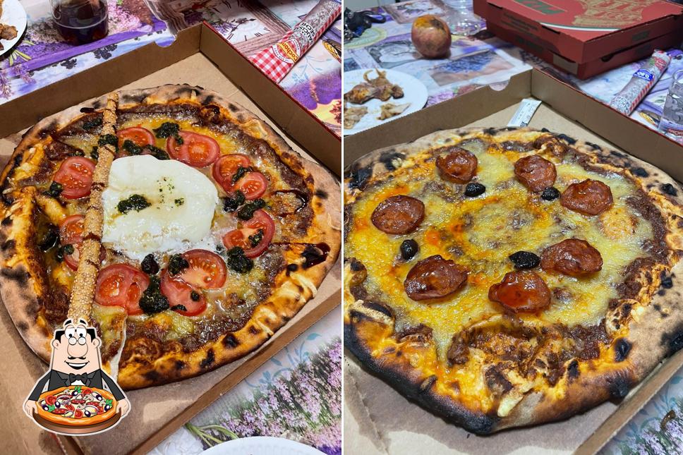 Choisissez des pizzas à Pizza CADONI le beausset