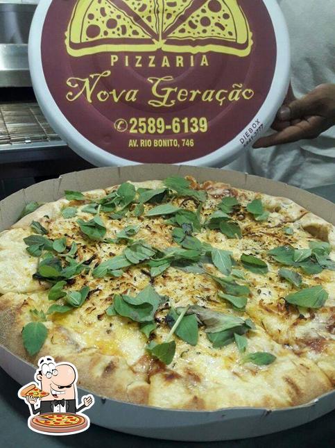 Peça pizza no Pizzaria Nova Geração