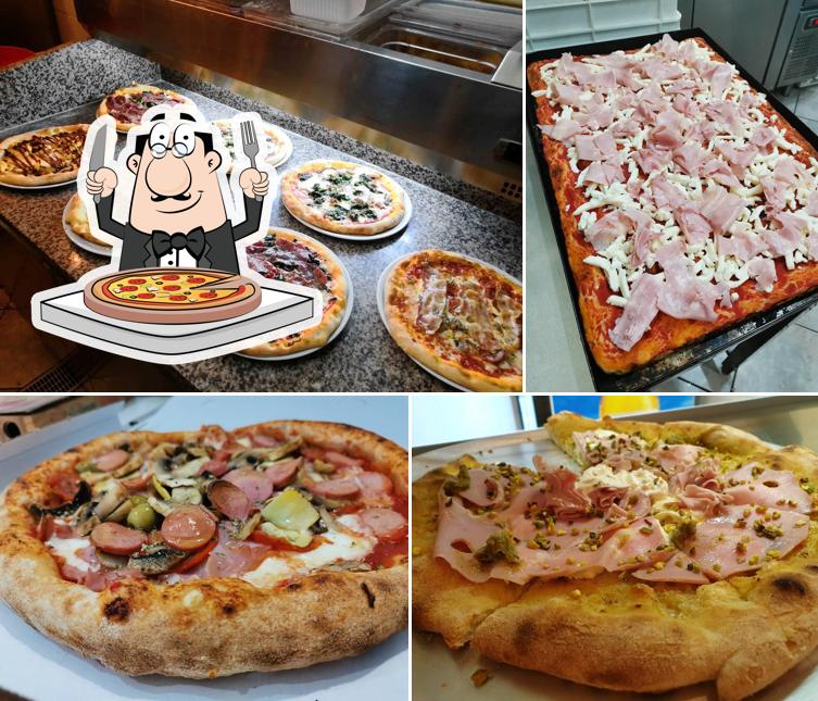 Essayez de nombreux genres de pizzas