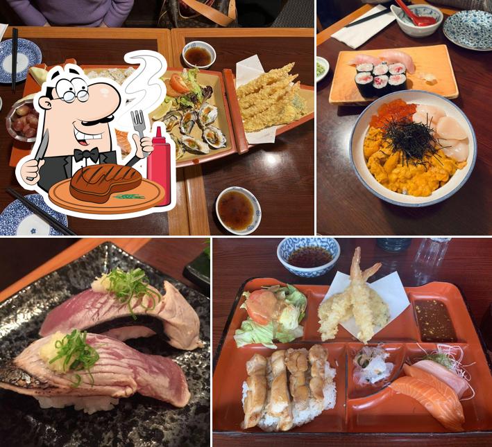 Pide un plato con carne en Seto Japanese Restaurant