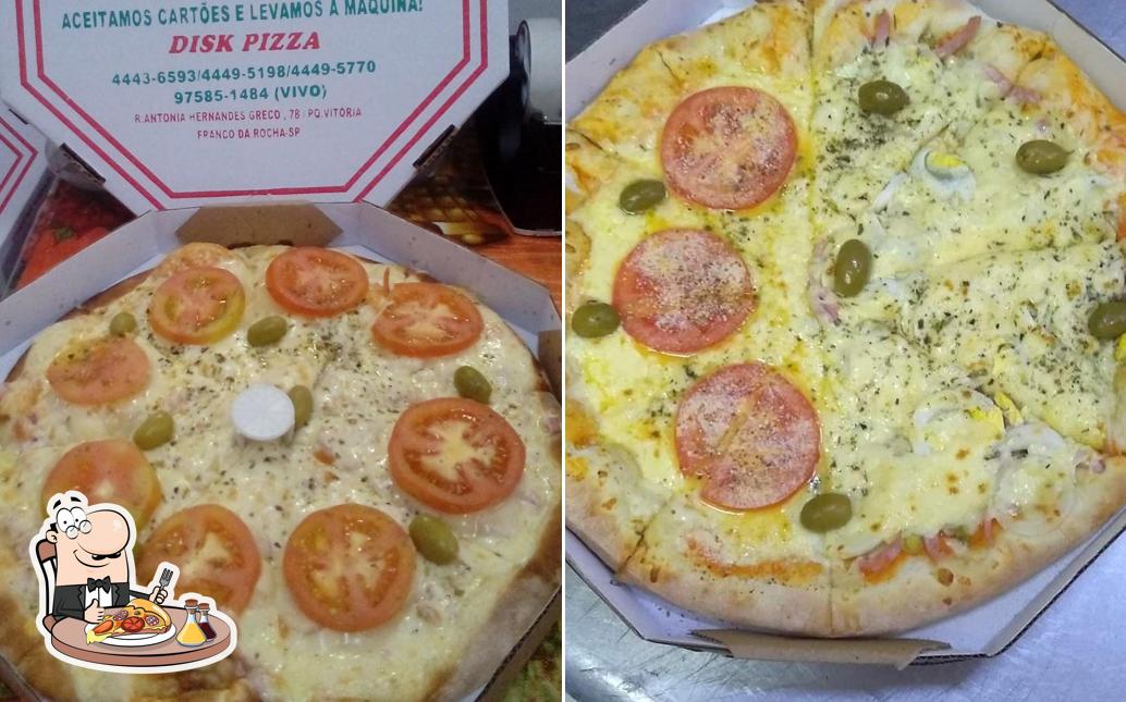 No Casa da Esfiha & Pizzaria, você pode provar pizza