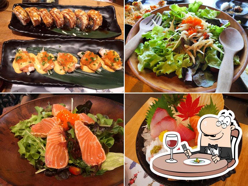 Meals at Maguro Sushi