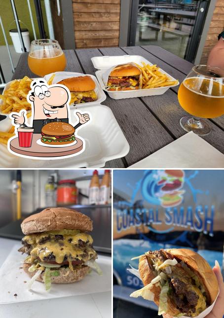 Get a burger at COASTAL SMASH