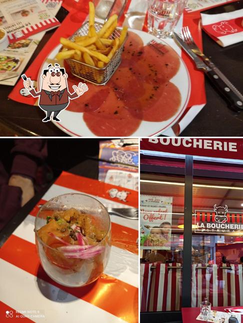 Блюда в "Restaurant La Boucherie"