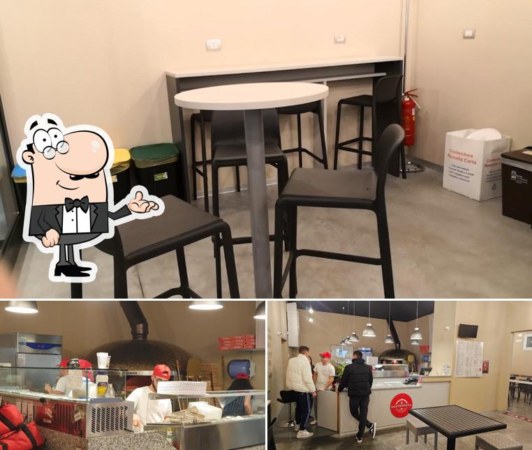 Gli interni di Mastro Pizza