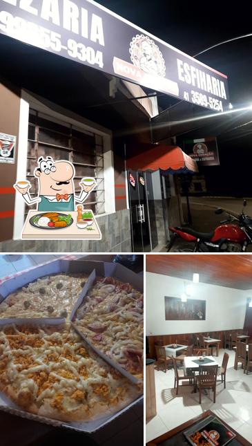 Comida em Pizzaria e Esfiharia Nova Geração