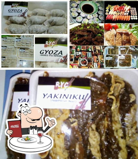 Food at RYC Japino Authentic Japanese Foods and Caterings Taguig