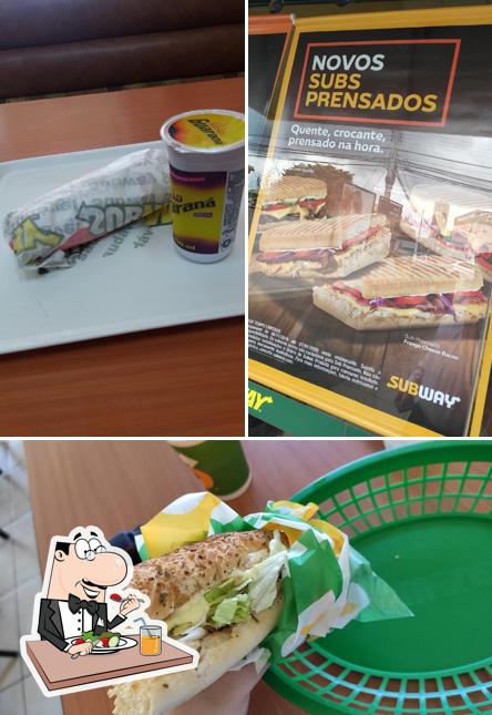 Comida em Subway