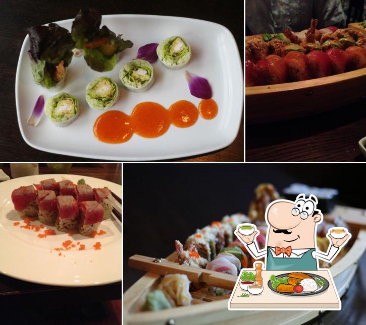 Food at Fuji Sushi Bar & Grill