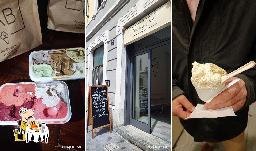 Cibo al Gelateria Lab