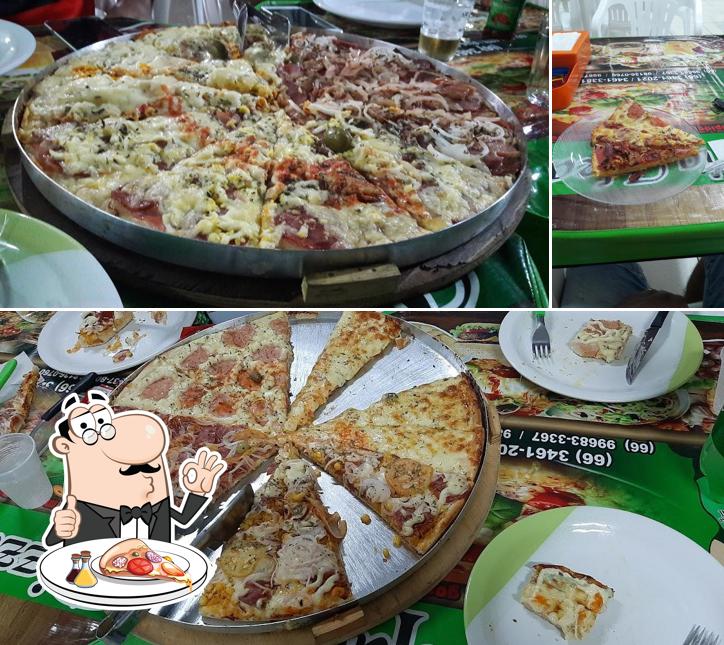 Escolha pizza no Pizzaria Ideal