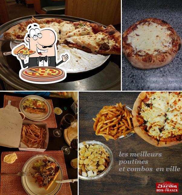 Prenez des pizzas à Jardin Des Bois-Francs