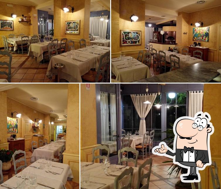 Gli interni di La Fortemarmina Trattoria