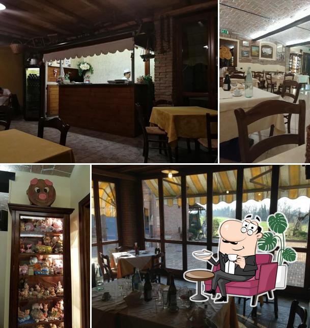 Gli interni di Albergo Ristorante La Ca' Dal Porc