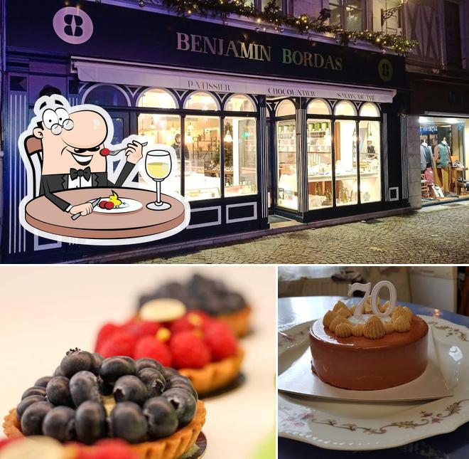 Pâtisserie Benjamin Bordas se distingue par sa nourriture et extérieur