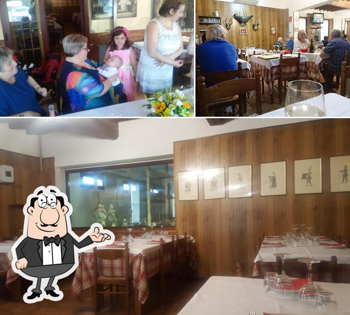 Dai un'occhiata agli interni di Trattoria del Cacciatore
