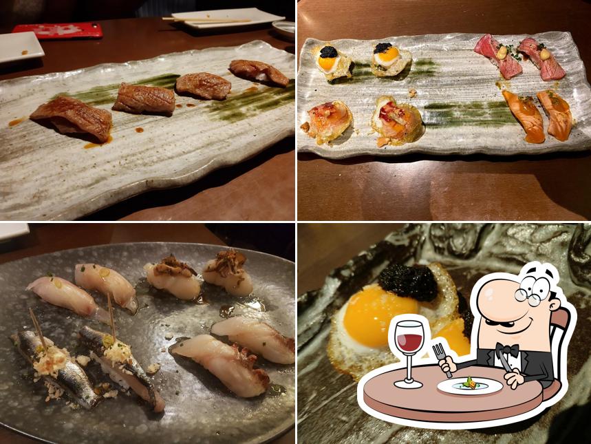 Platos en Restaurante Japonés - KUMA