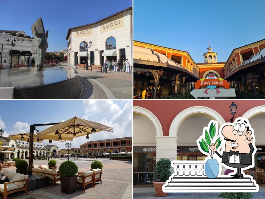 Gli esterni di Serravalle Designer Outlet