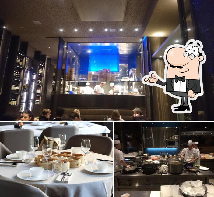 Gli interni di Dim Sum