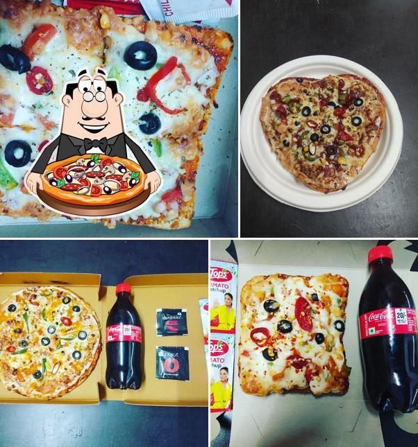 Try out various kinds of pizza