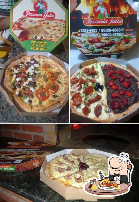 Consiga diferentes estilos de pizza