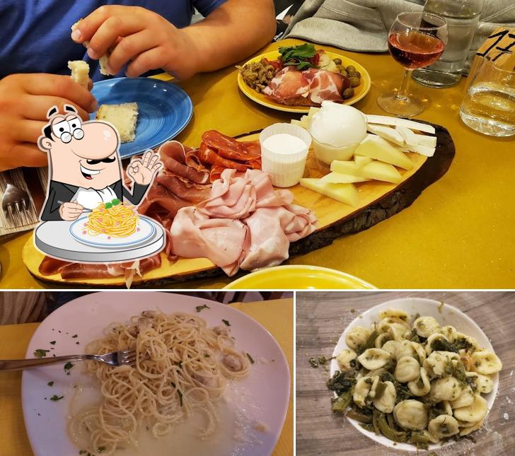 Spaghetti alla carbonara al Al Vicoletto Ristorante