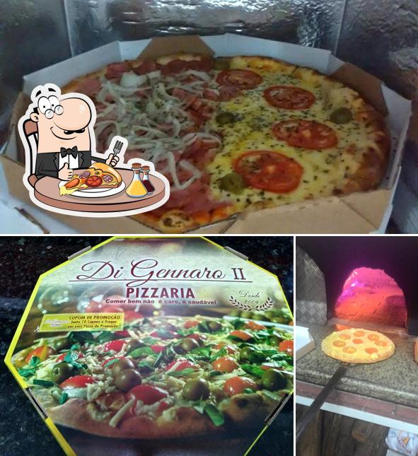 Experimente pizza no Pizzaria Di Gennaro II