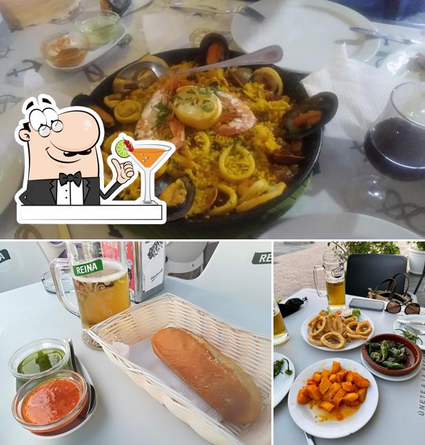 Напитки и еда - все это можно увидеть на этом фото из Rincón Del Varadero
