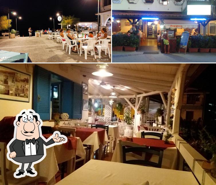 L'intérieur de Ristorante Peppino Il Pescatore