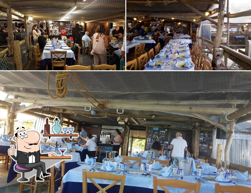 Gli interni di Ristorante Trabocco Pesce Palombo