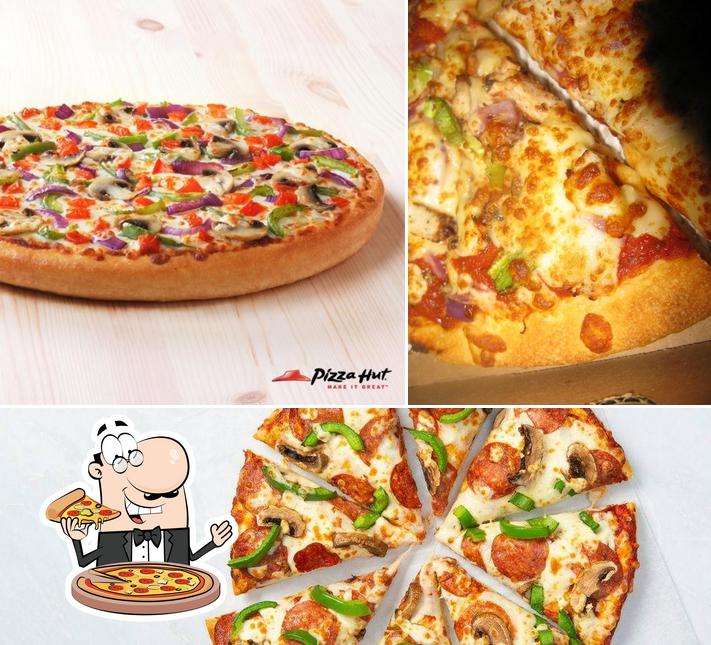 Choisissez des pizzas à Pizza Hut