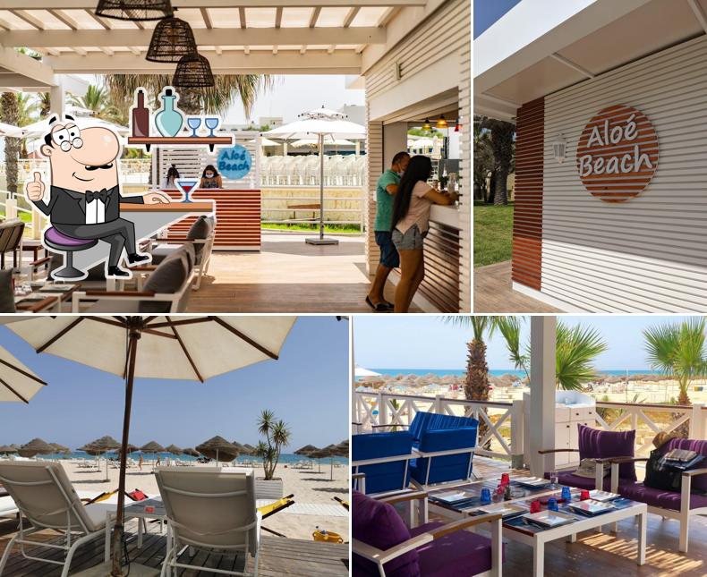 Check out how Aloè Beach Club looks inside
