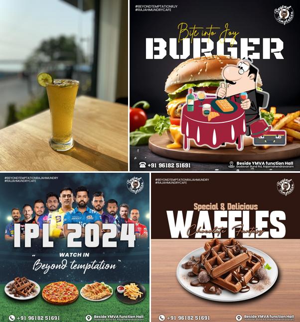 Waffles at Beyond Temptation Rajahmundry